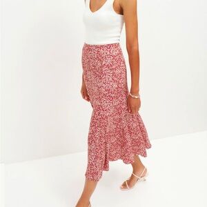 Reformation Bryson Skirt La Vie En Rose - Size 12